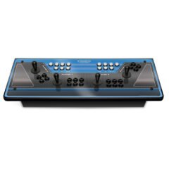 Xtension Emulator Edition Controller 4P Blue No Trackball